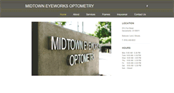 Desktop Screenshot of midtowneyeworks.com