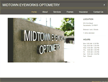 Tablet Screenshot of midtowneyeworks.com